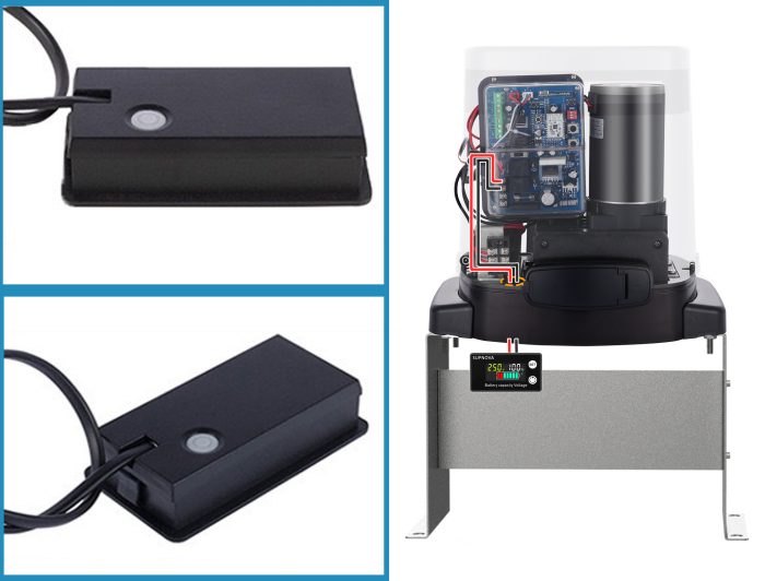 Battery Display for Solar Gate Openers - Imagem 3