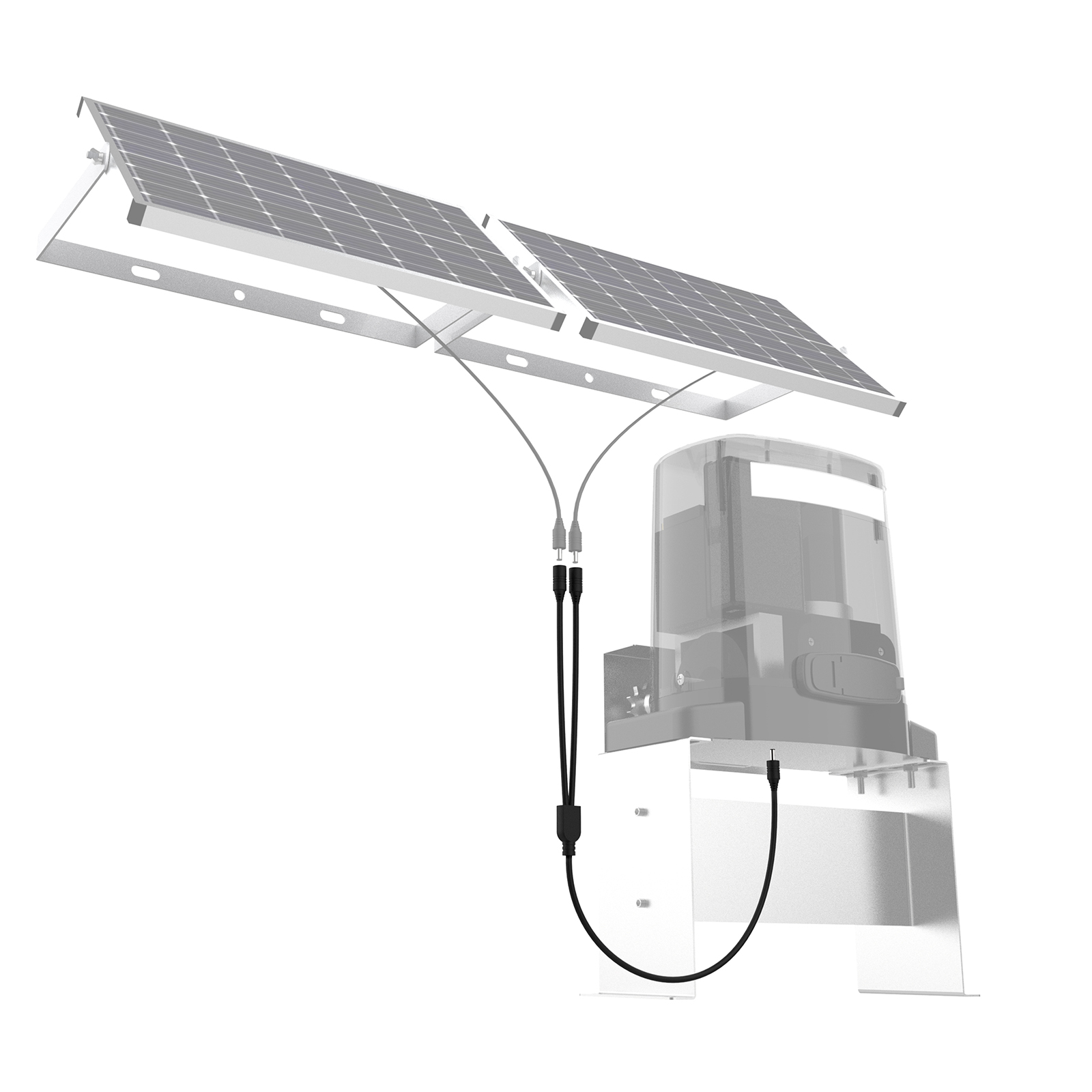 Solar Panel Parallel Cable 2.3ft for ME-GO-600 Sliding Gate Openers