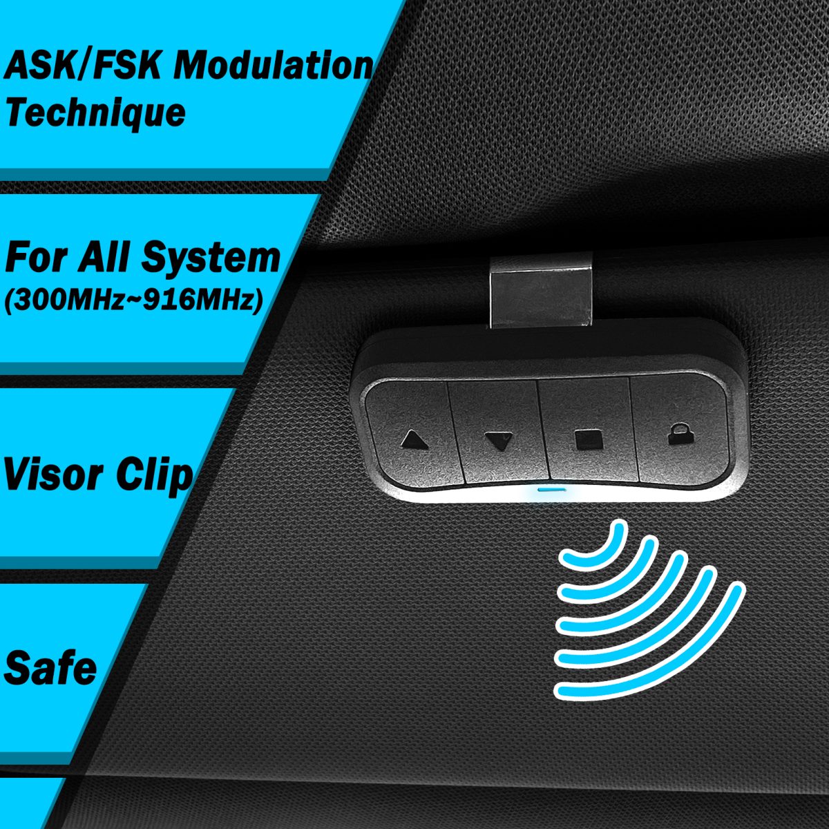 Visor Clip Remote - Imagen 6