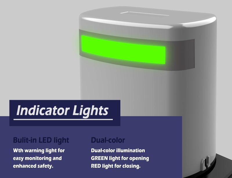⁦GO600 Solar Sliding Gate Opener (Rack-Drive)⁩ - الصورة ⁦8⁩