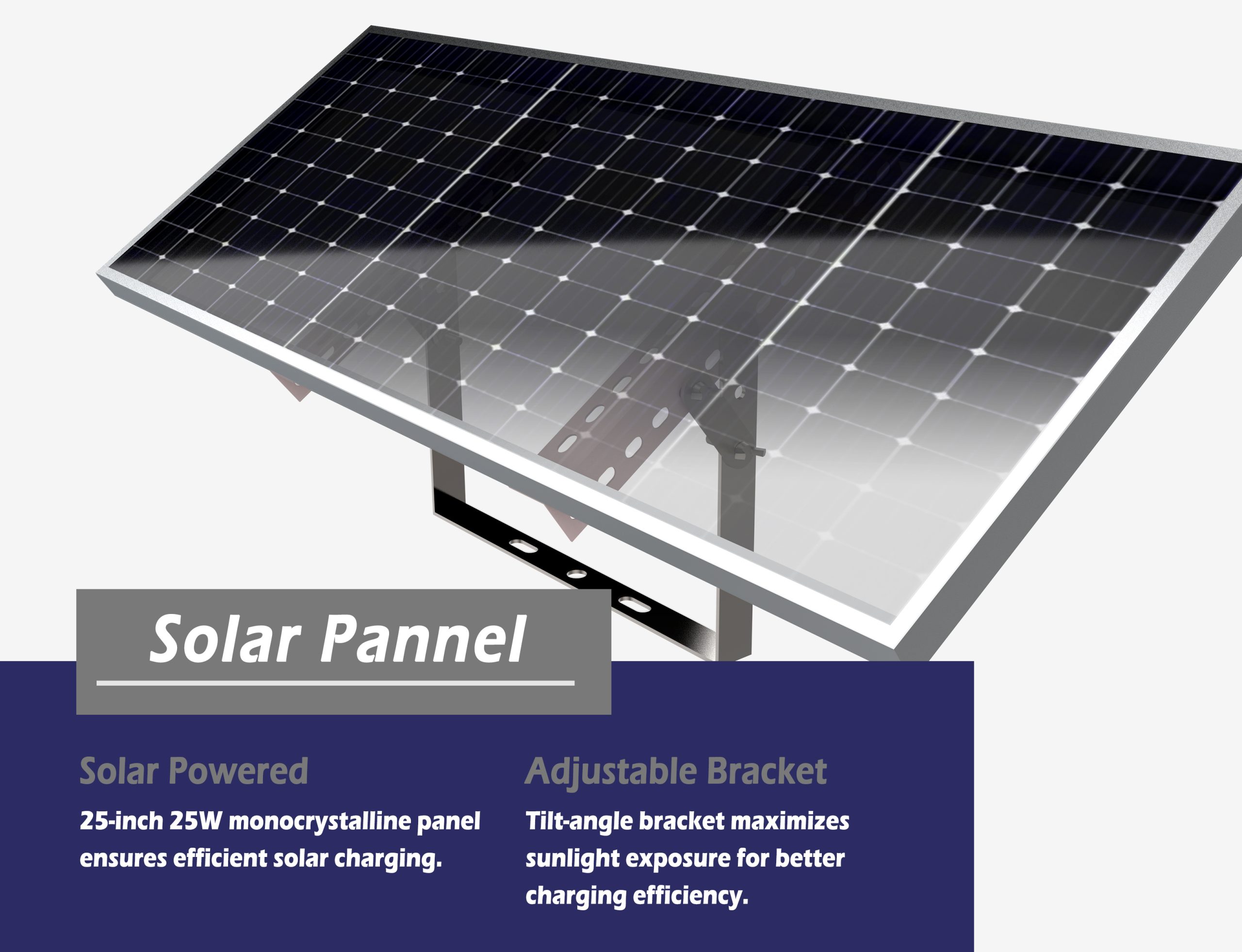 MS650 Solar Swing Gate Opener (1760lb Dual-Arm) - immagine 7