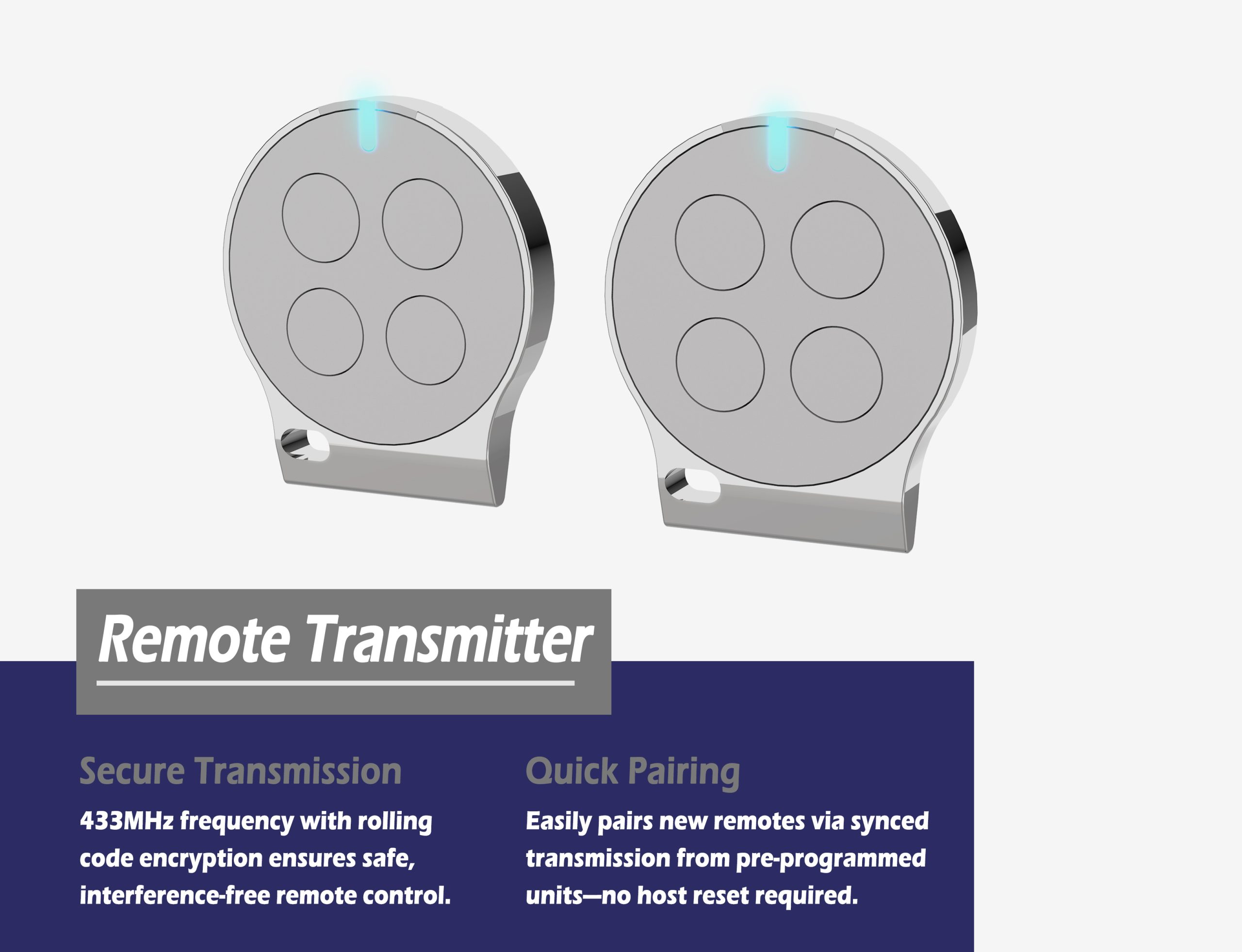 MS650 Solar Swing Gate Opener (1760lb Dual-Arm) - immagine 5