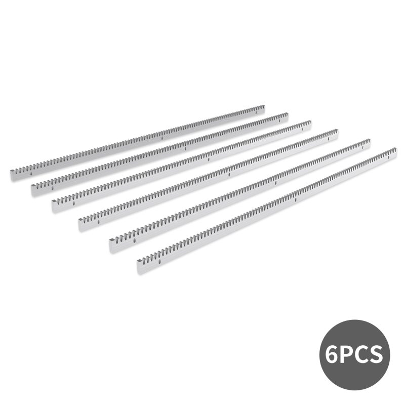 Steel Gear Rack 3.28ft (6pcs)