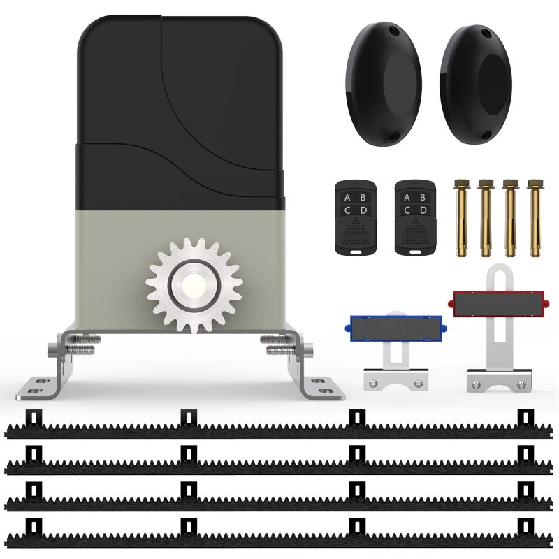MJ-300 Sliding Gate Opener (Nylon Rack + IR Sensor)