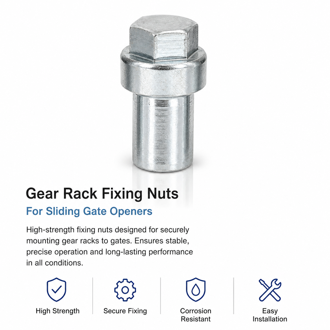 Gear Rack Fixing Nut (12pcs) - immagine 3
